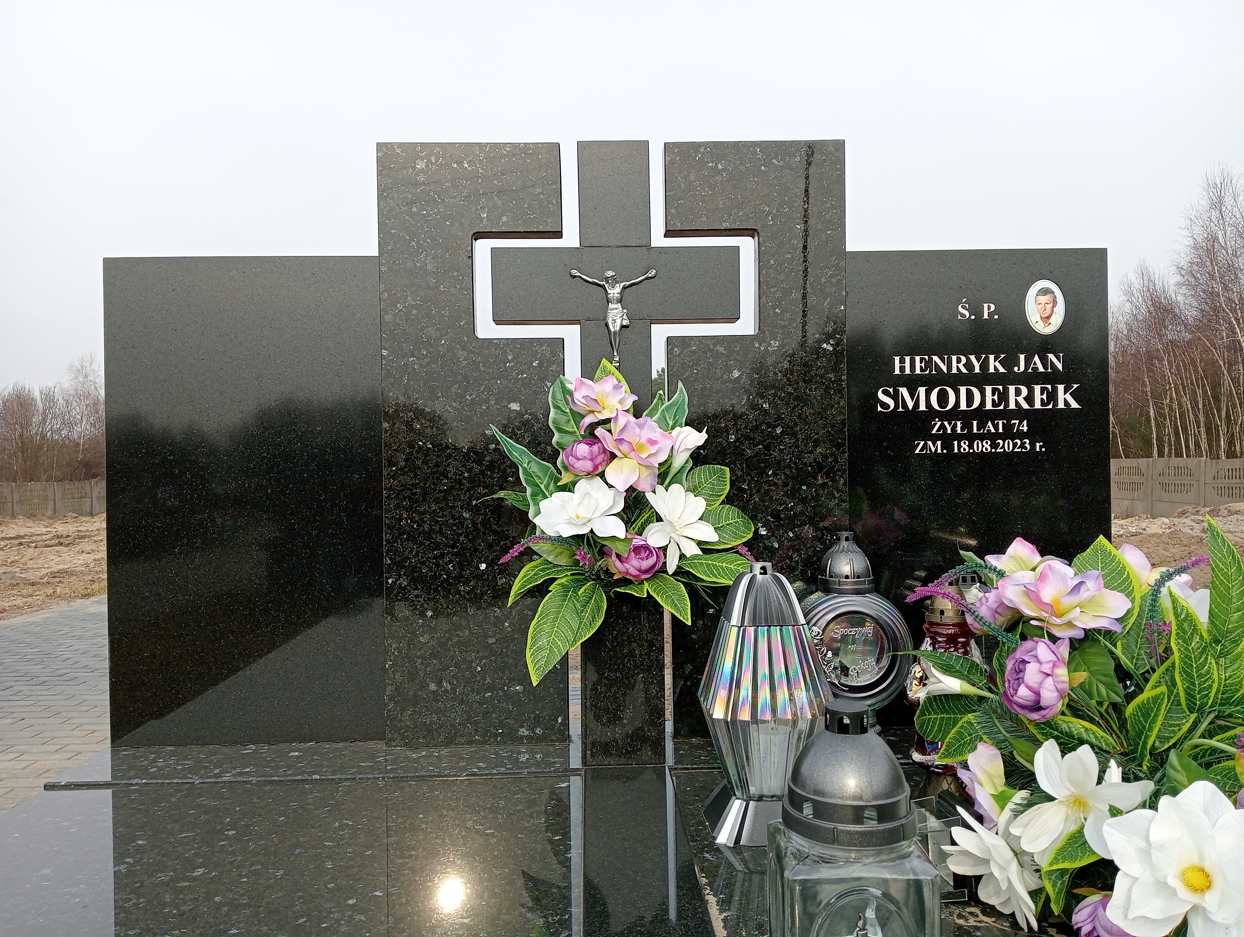 Grób Henryk Jan Smoderek